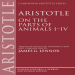 Aristotle - On the Parts of Animals, Books I-IV (Oxford, 2001)